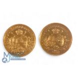 1907 Royal Liverpool Golf Club Gold Medals (2): The Royal Liverpool Golf Club is amongst the most