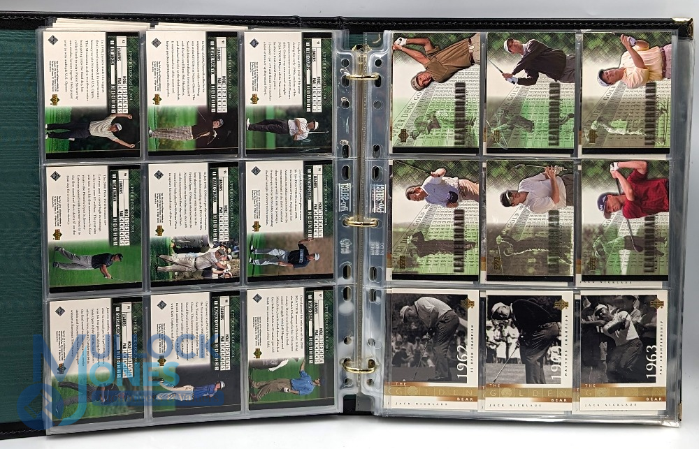 GOLF, Upper Deck Collectors cards, incl Colin Montgomerie, Sergio Garcia, Shigeki Maruyama, Jeff