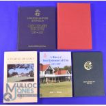 Collection of English Golf Club Histories From The Mid-Shires, London Area and South Coast - 3x