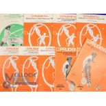 The Junior Grass Court Championships of Great Britain Tennis Programmes. Official programmes. Held