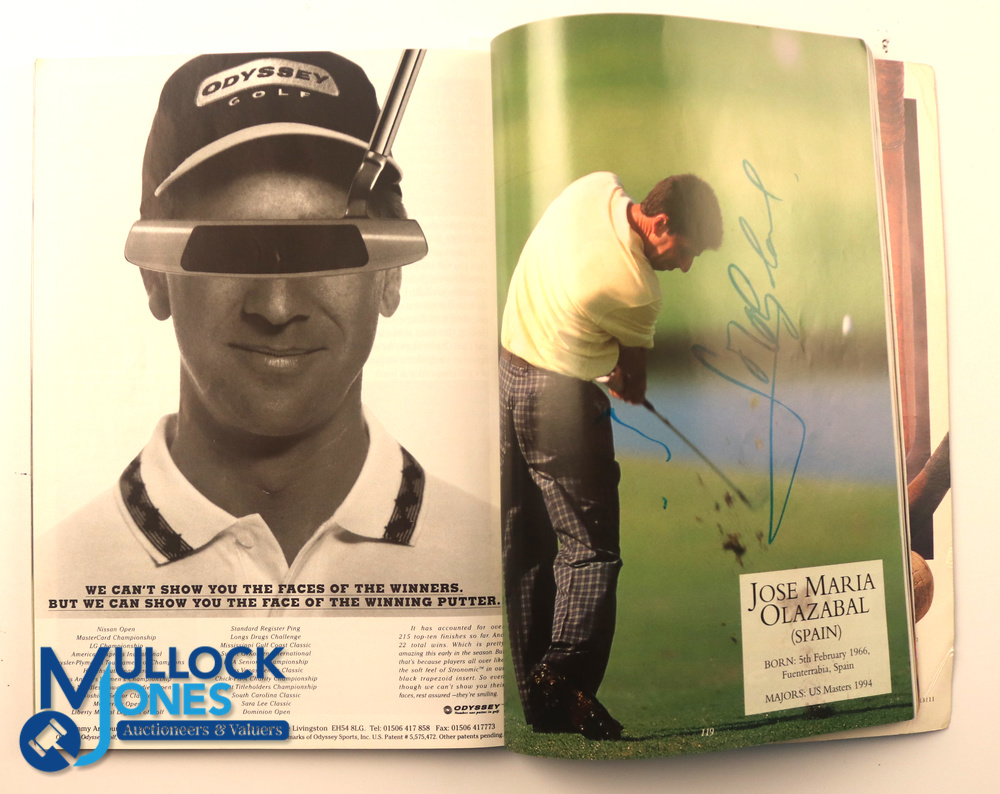 Autographs - multi-signed 1997 Open Golf Championship Programme Royal Troon with Order of Play - Image 3 of 3