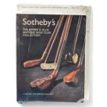 Jeffery B Ellis Antique Golf Club Collection Catalogue 2007 - produced for the auction held by