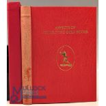 Aspects of Collecting Golf Books Grant, H R J And Moreton, John F: leather bound contributors