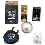 2010 Ryder Cup Celtic Manor Collectables: to include a Titleist paperweight, golf ball, radio,