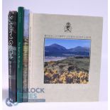 4 Golf Club Histories Centenary Books: to include Royal County Down Golf Club The First 100