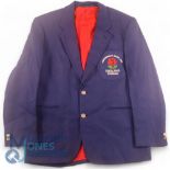 1988 Commonwealth Games Malaysia, Blazer for the Swimming England Team blue with red lining