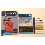 Autographs - multi-signed 2004 Open Championship Royal Troon Golf Programme and Draw Sheet -