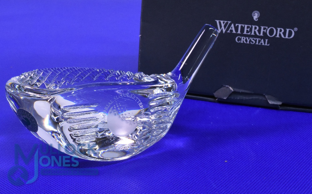 Waterford Crystal Golf trophy from Yogi Berra. From the Memorial Sloan Kettering Golf - Bild 2 aus 2