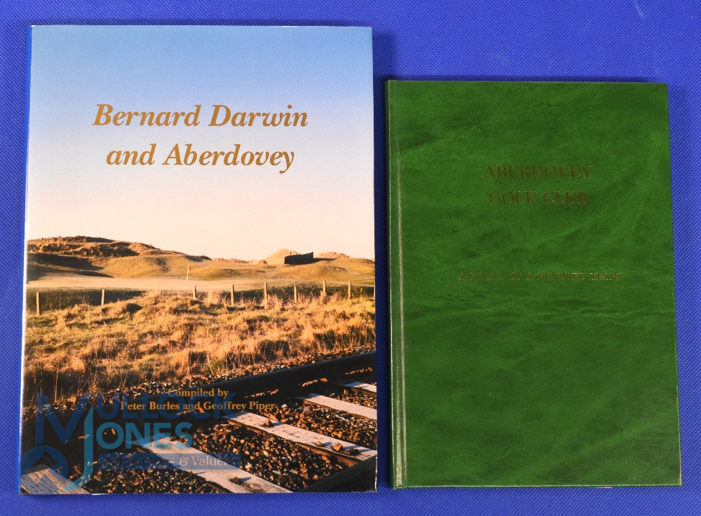2x Classic Golf Books on Aberdovey Golf Club to incl 'Aberdovey Golf Club - A Round of a Hundred