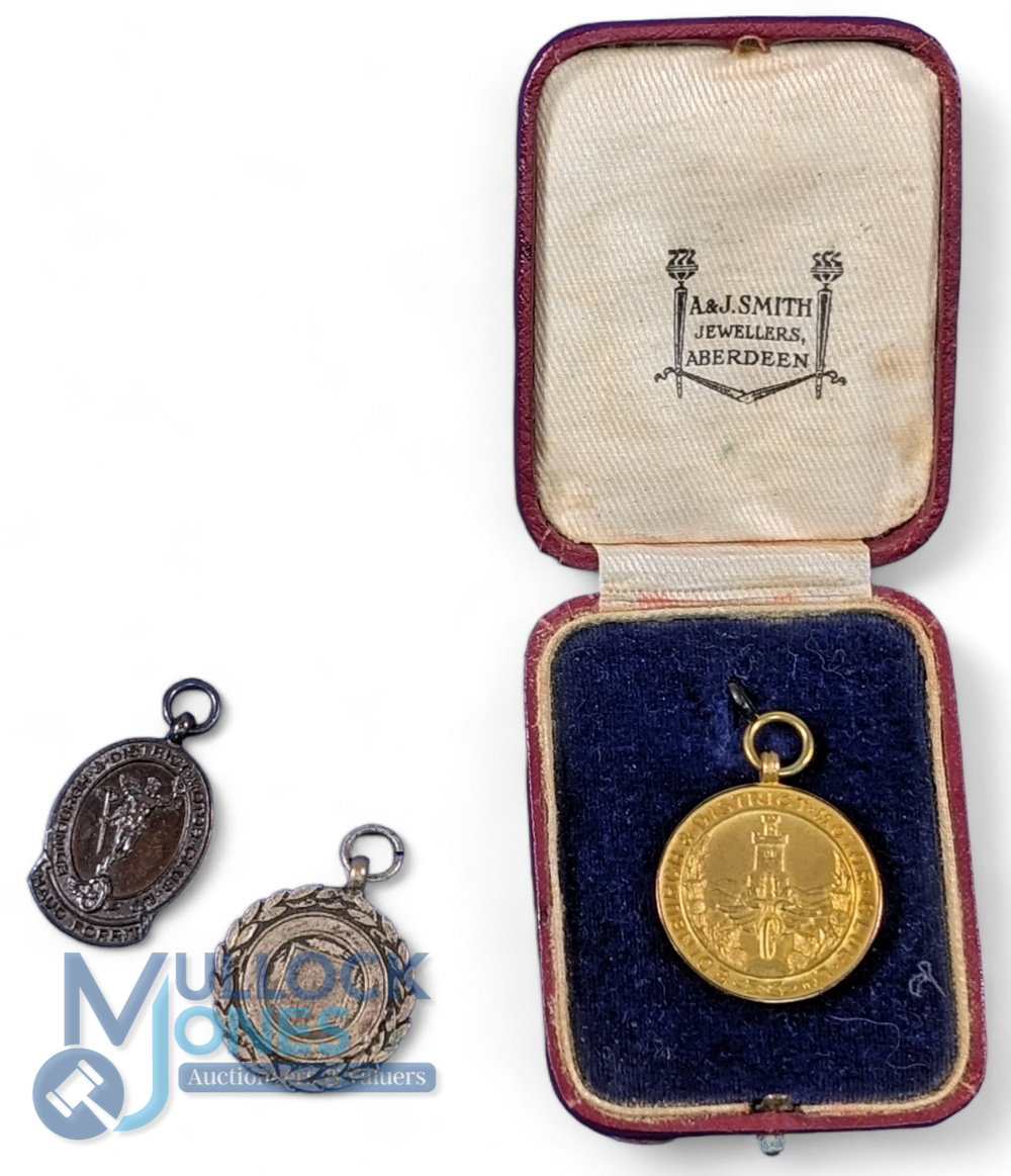 Scottish Six Days Motor Bike Trial Medals, 1923 9ct Gold Edinburgh & District Motor Club 27mm,