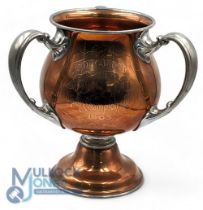 Homewood Country Club Open Golf Championship 1903 Copper and Silver-Plated Cup: Probably an American