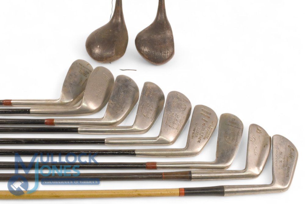 Selection of Steel shafted Golf Clubs (23) features a mixture of 16x Various Irons MacGregor Tommy - Bild 2 aus 4