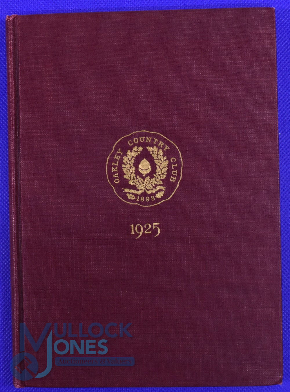 Scarce 1925 Oakley Country Club, Watertown Massachusetts Annual Hand Book - originally incorporating