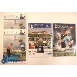 Autographs - multi-signed Senior and British Senior Open Golf Programmes (4) including 2005 Royal