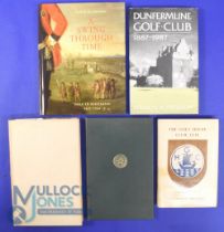 Collection of Scottish Golf related History Books (5) to incl Olive M Geddes 'A Swing Through Time -