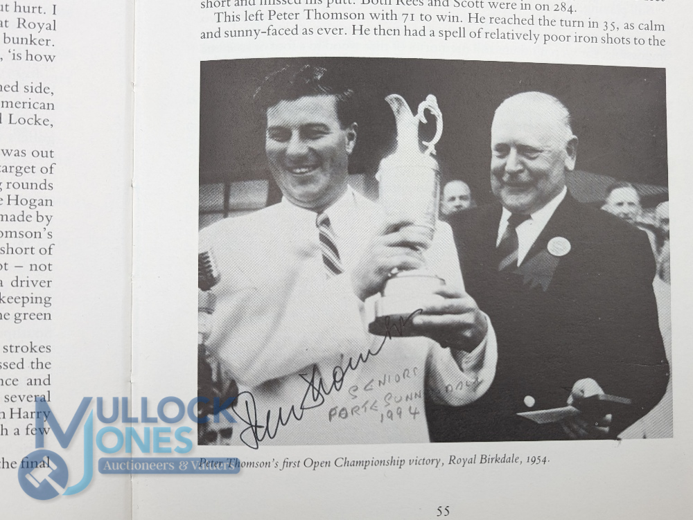 Peter Allis - The Open multi signed golf book: this collection of signatures throughout the book was - Image 2 of 6