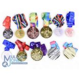 Replica Commemorative Olympic Medals, all metal medals with lanyards, winter and summer to include