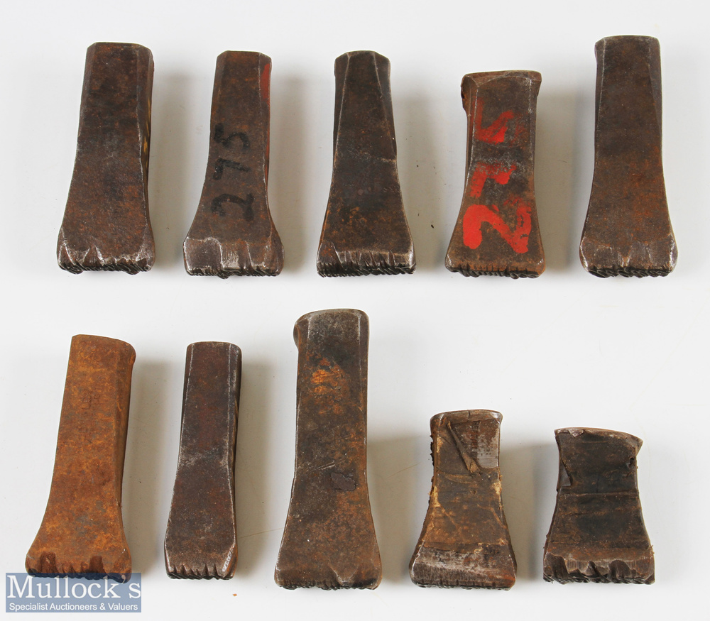 Collection of Cast Iron Golf Club and Other Head Stamps to include: Cooperative des Professions de - Image 2 of 3