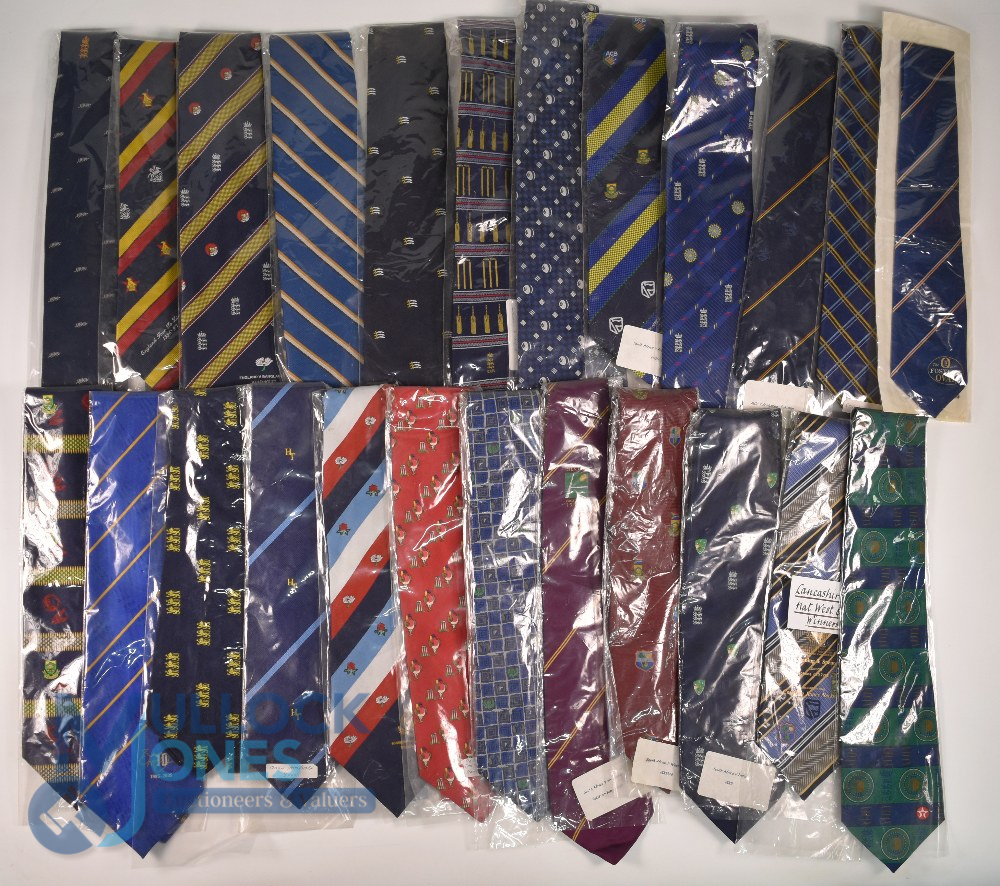 Cricket Ties - consisting of various Clubs and Events to include 2003/04 South Africa v West Indies,