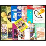 Selection of Tennis Programmes. Official programmes to include Wembley 1967, Women's International
