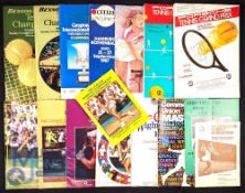 Selection of Tennis Programmes. Official programmes to include Wembley 1967, Women's International