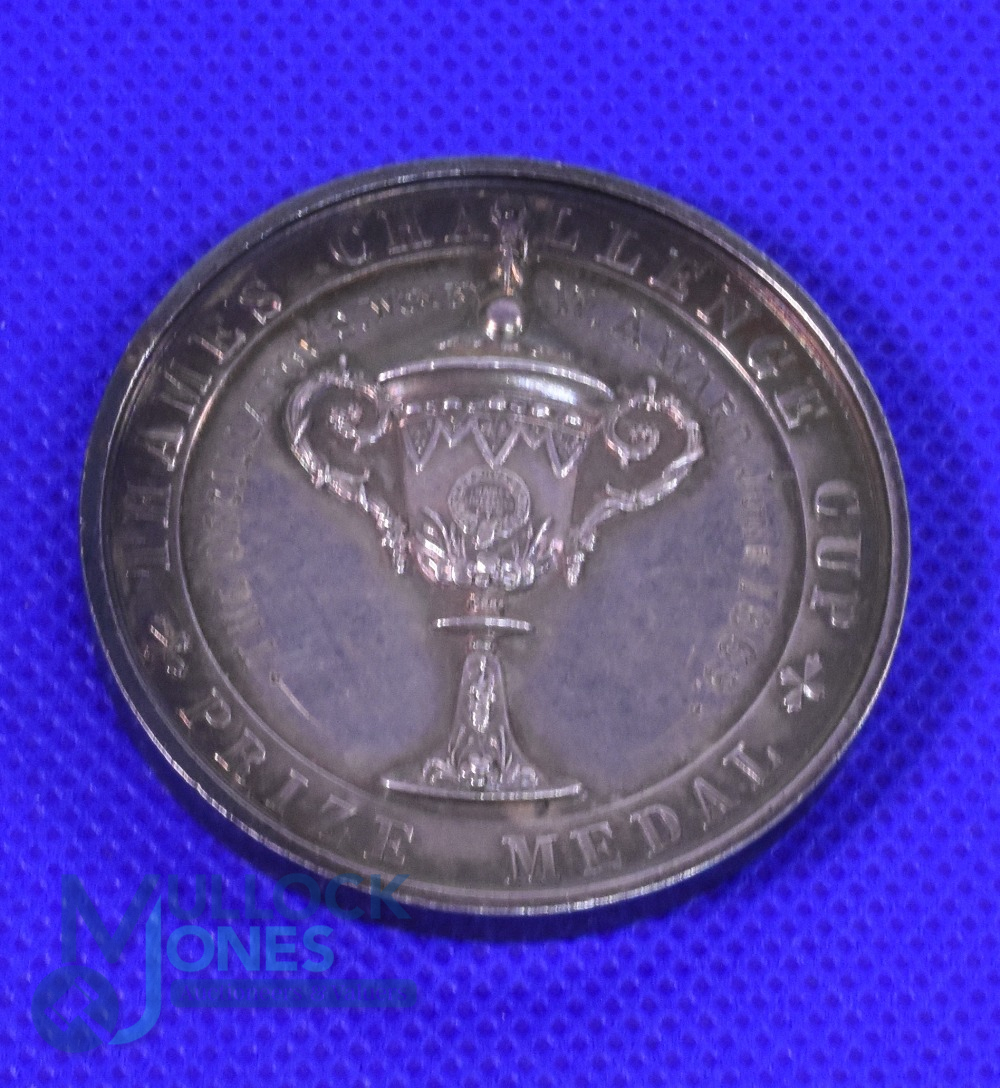 1869 Henley Regatta Thames Challenge Cup Prize Medal. The Thames Challenge Cup is a rowing event for