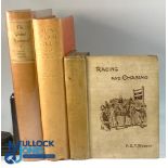 3x Period Equestrian Books Racing & Chasing A E T Warson 1898, The Grand National 1839-1931 David