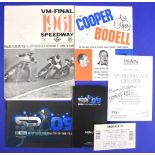 Assorted signed programmes: to include a multi signed Boxing Programme 1967 with noted signatures od
