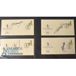 Golf Autographs - Signed First Day Covers features 8x signatures including Colin Montgomerie, Seve