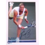 Tennis - Kim Clijsters Autographed Photograph. Kim Antonie Lode Clijsters (Born 8 June 1983) is a