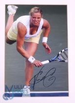 Tennis - Kim Clijsters Autographed Photograph. Kim Antonie Lode Clijsters (Born 8 June 1983) is a