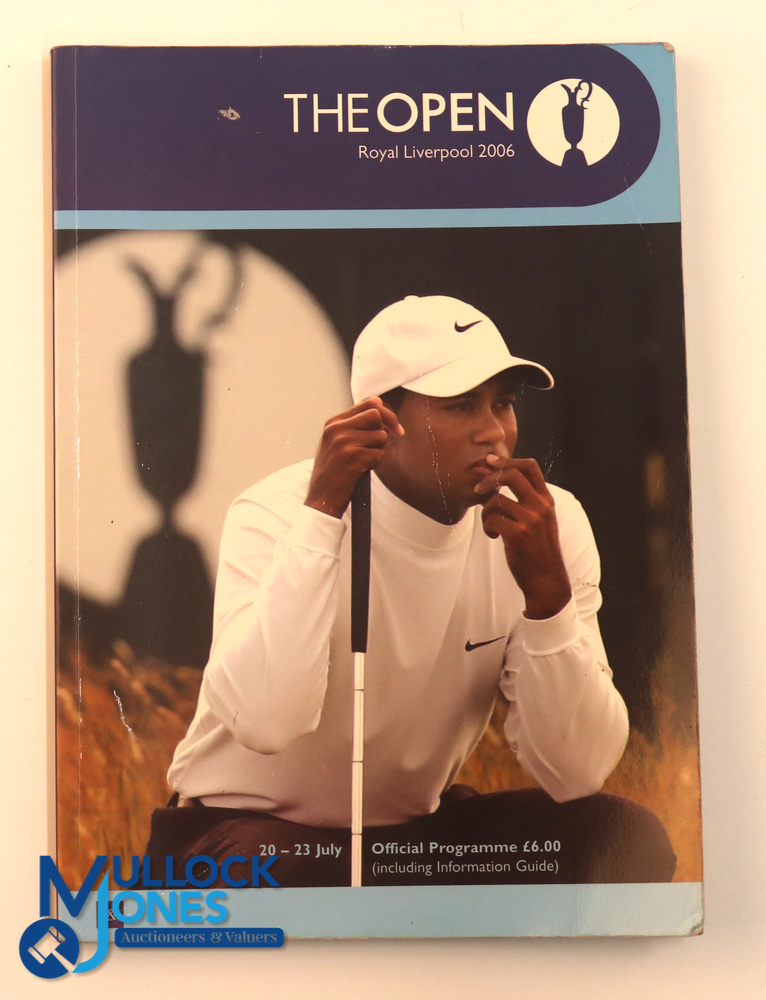 Autographs - multi-signed 2006 Open Golf Championship Programme - signed internally features Peter