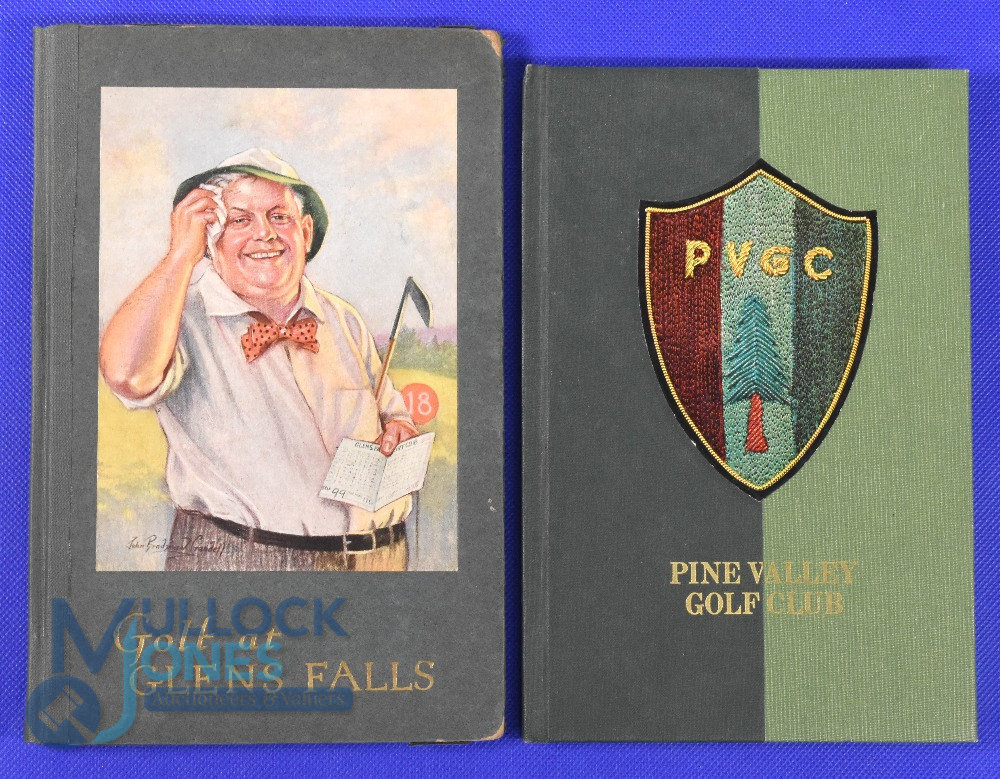 2x Interesting American Club Histories amd Members Rules Books to incl "Golf at Glen Falls" 1st ed