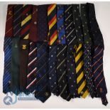 Cricket Ties - consisting of various Clubs and Events to include 1984-85 JPS, MCC, Essex County