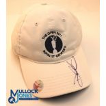 Autograph - signed Darren Clarke (Winner) 2011 Open Golf Royal St George's Cap - signed to the