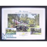 2016 The Masters 80th Anniversary Poster: Augusta National Golf Club 7-10 April 2016, signed by Jack