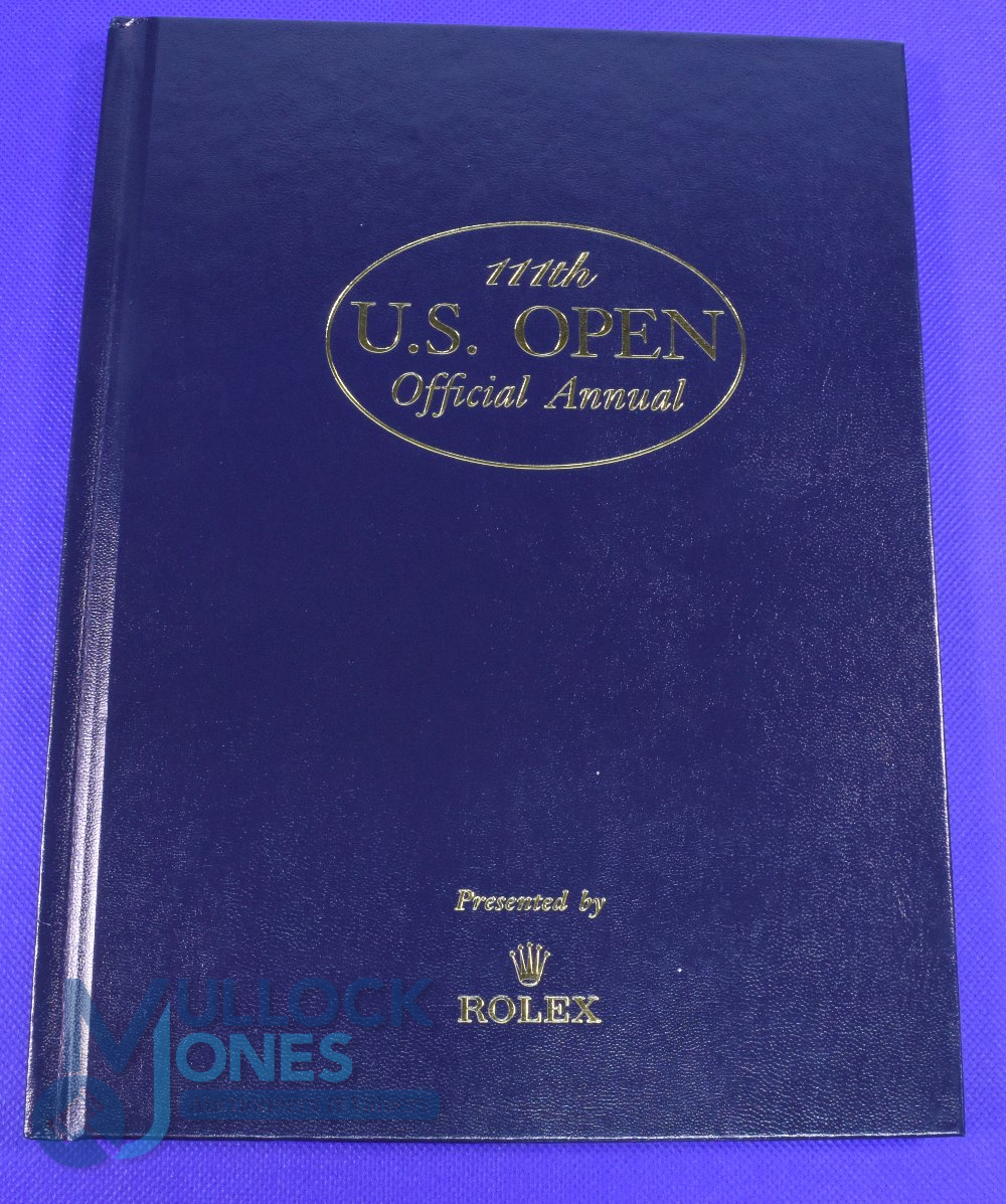 2011 The US Open Golf Championship Official Annual played at Congressional Country Club and won by