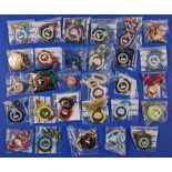 Collection of Horse Racing Enamel Members Badges. Covering the years 1970 - 2000s for the