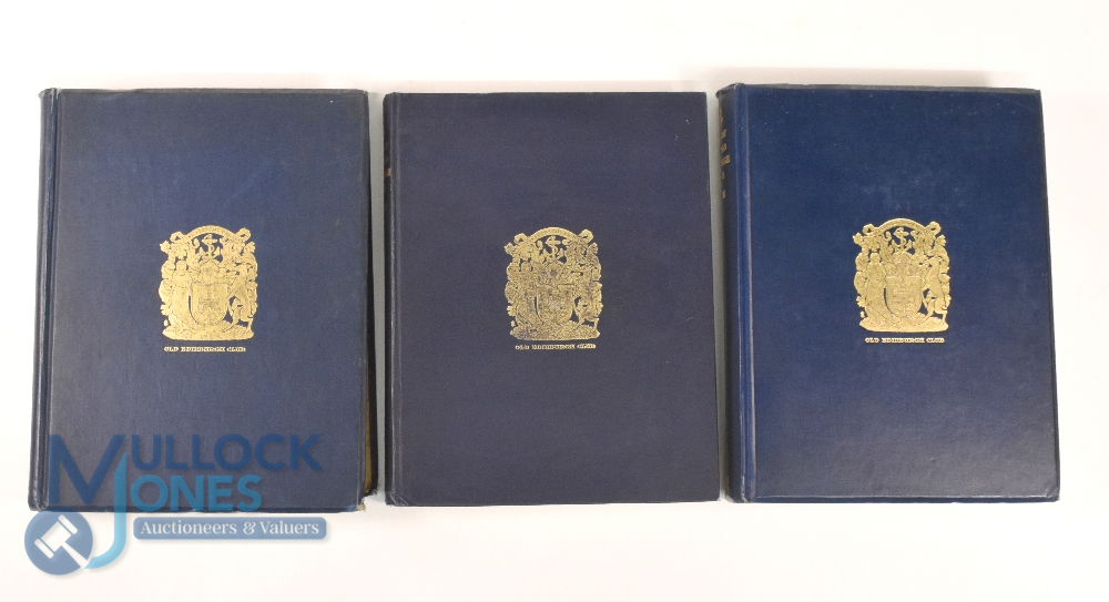 3x Volumes of 'The Book of The Old Edinburgh Club' with early references to golf to incl1918 Vol. - Image 2 of 2