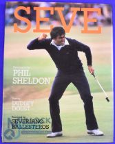 Severiano Ballesteros signed a book- titled "Seve" 1st ed 1986 by Dudley Doust complete with dust