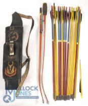 Archery right-handed Apollo Swift Metal Bow. Two-part bow comes with Quiver and Arrows and smaller