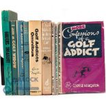 George Houghton Golf Addict Books: a selection to include hardback books - I am a Golf Widow 1961,