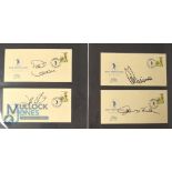 Golf Autographs - Signed First Day Covers features 8x signatures including Seve Ballesteros, Paul