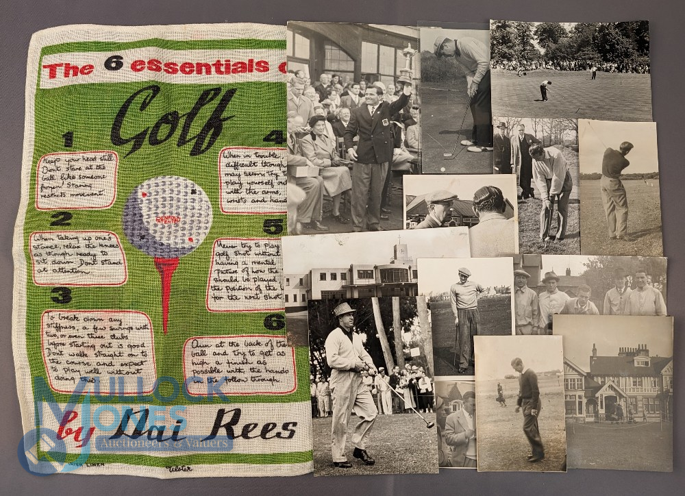 1940-1960 Golf Photographs: a collection of personal and a few press images photographs, with