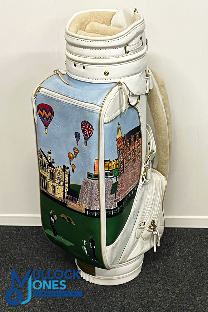 Jack Nicklaus Signed ltd ed Hiro Yamagata Designed Golf Bag c1990s. Hiro Yamagata created just fifty