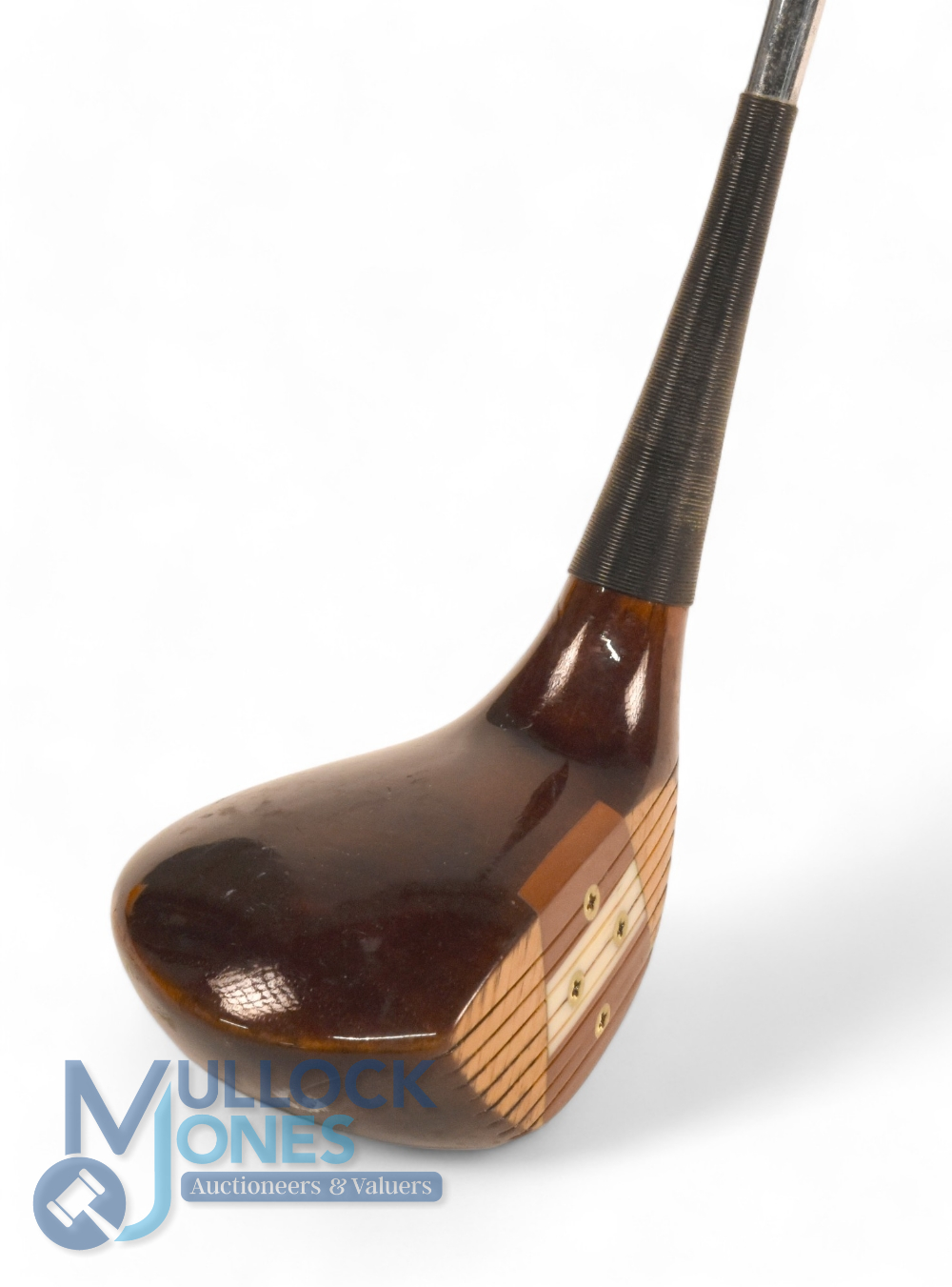 Harry Busson Autograph Tournament Model Driver with striped inert and rear lead weight - with grip