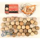 39x Assorted square dimple and recessed loose golf balls t/w mint unused Spalding Kroflite lattice