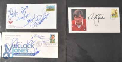 Golf Autographs - Signed First Day Covers features 12x signatures including Sandy Lyle, Bernhard