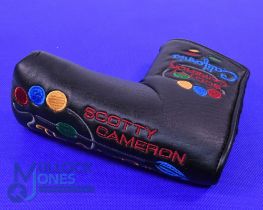 Interesting Scotty Cameron "The Art of Putting - California" embroidered putter head cover- with
