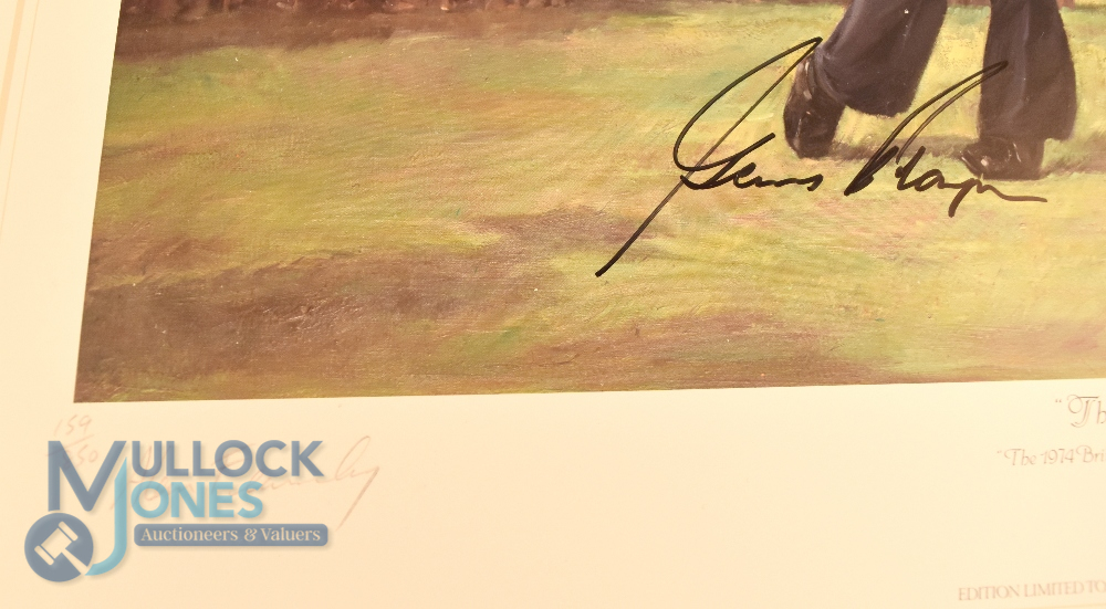 Autograph - Gary Player signed limited edition (159/850) Alan Fearnley print of the 'The Sixteenth - Image 2 of 3